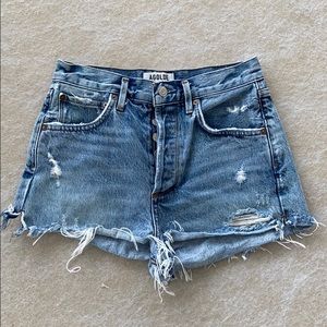 AGolde denim shorts - size 25